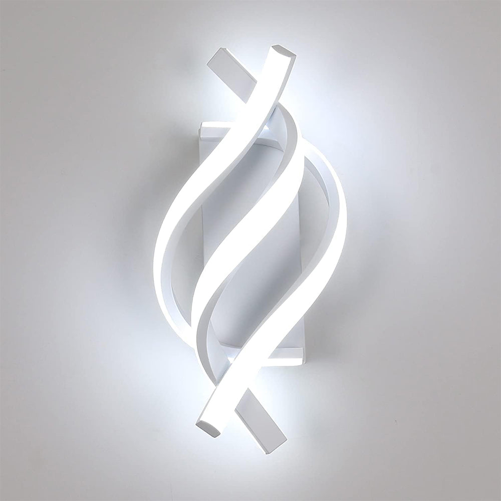 Modern LED Wall Sconce Light - Stylish Aluminum Wall Lamp for Cozy Interior Atmosphere - Ideal for Bedrooms & Living Rooms