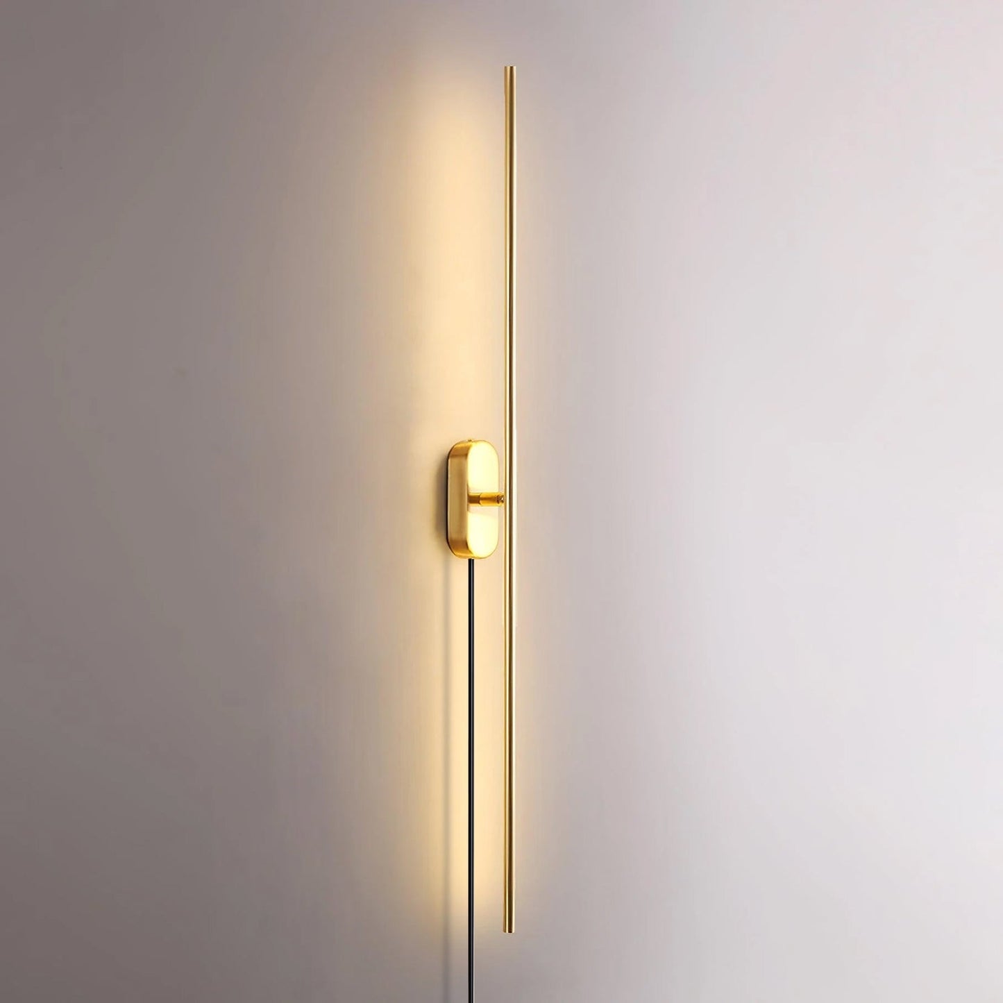 Minimalist Wall Sconce Lighting with Integrated LED - Modern Wall Lamp for Elegant Interior