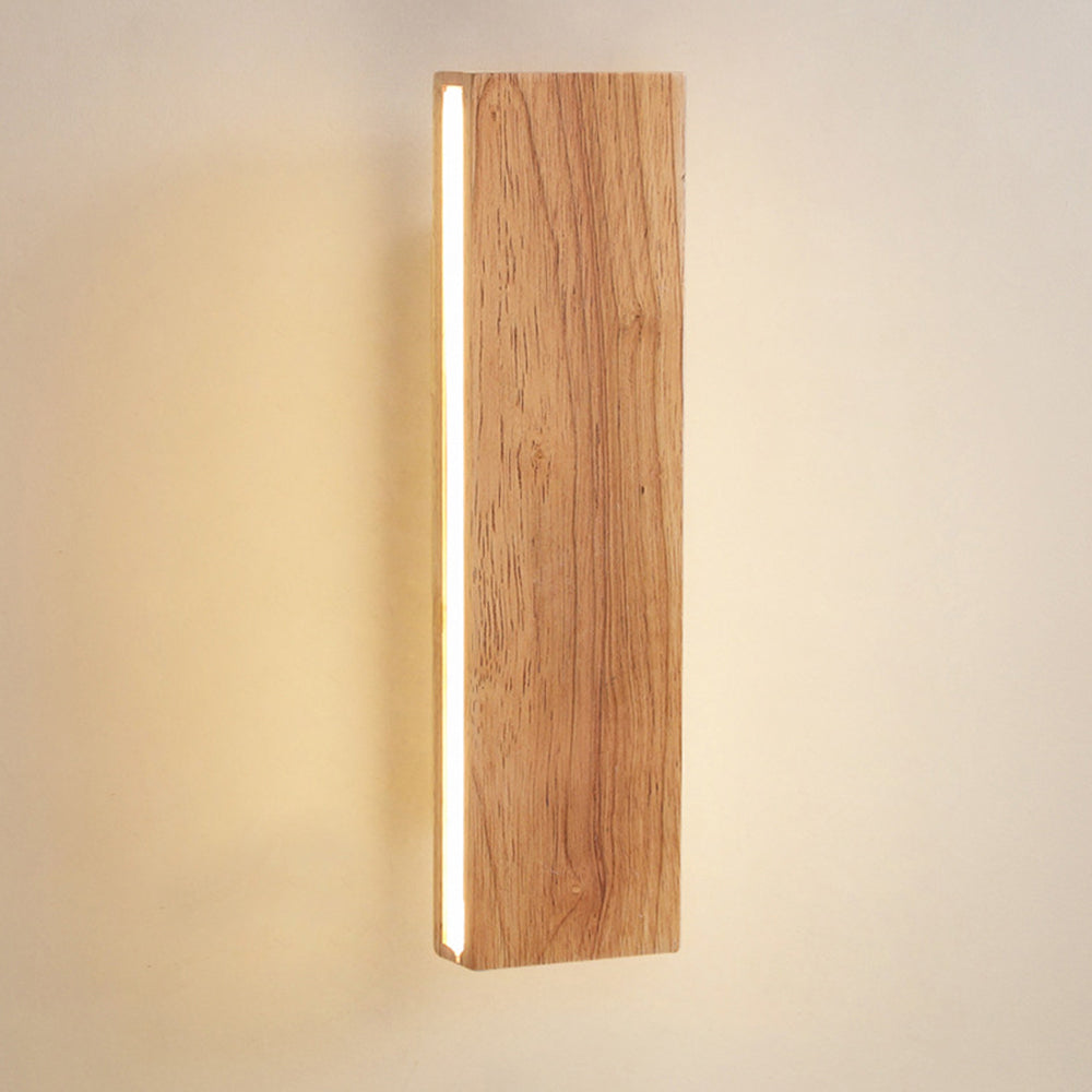 Norello Adjustable Wooden Wall Lamp with LED Sconce Light - Modern Wall Sconce Lighting for Living Room and Bedroom