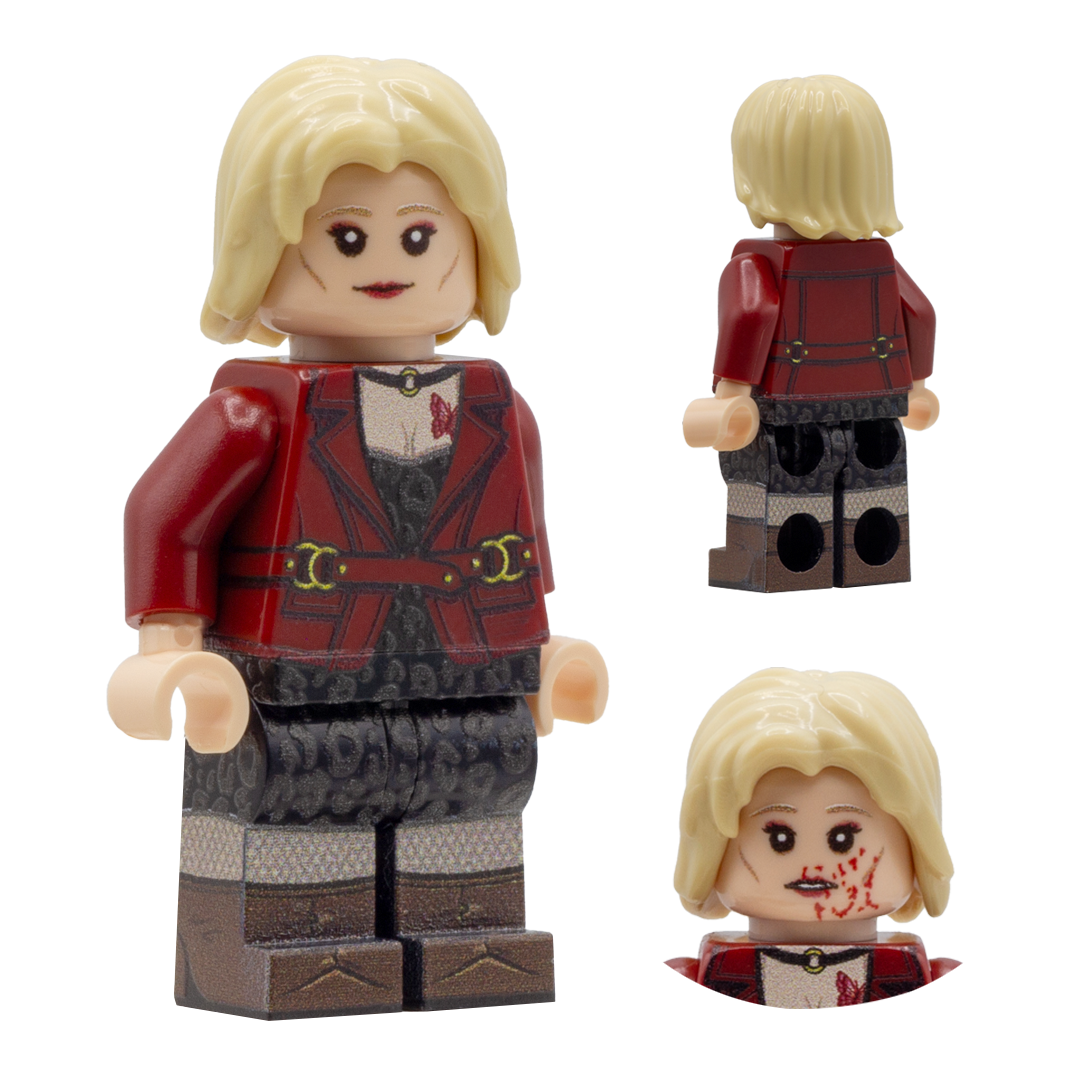 Custom LEGO Minifigures Set Inspired by Silent Hill with 3D Printed Accessories - Horror LEGO Figures