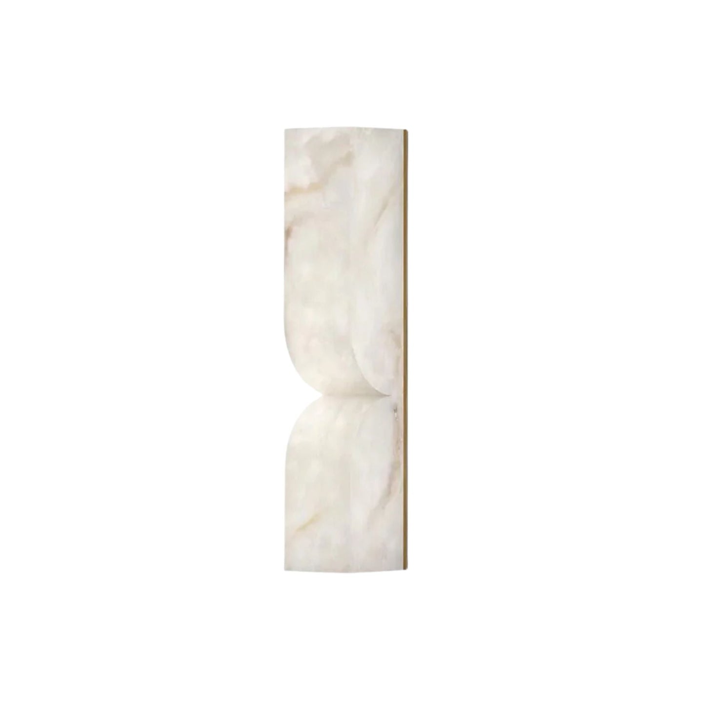 Alabaster Essence Wall Sconce Lighting - Modern Alabaster & Metal Wall Lamp with LED, Elegant Design for Living Room, Bedroom, Hallway