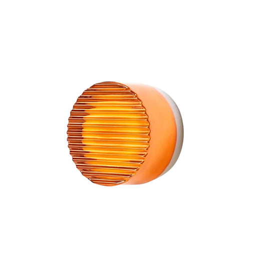 Ambrelo Modern Wall Sconce Lighting with Amber LED Light, Minimalist Design Wall Lamp for Cozy Atmosphere