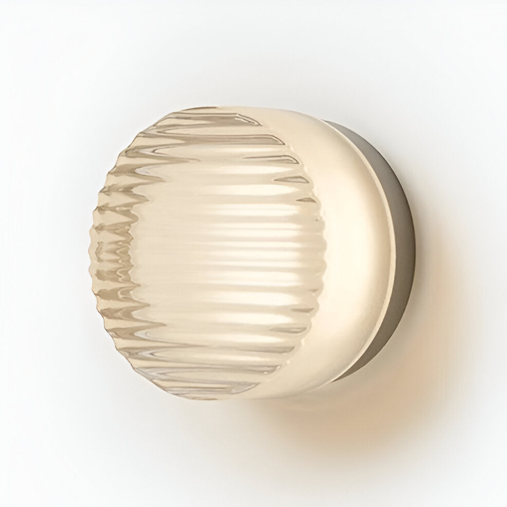 Ambrelo Modern Wall Sconce Lighting with Amber LED Light, Minimalist Design Wall Lamp for Cozy Atmosphere