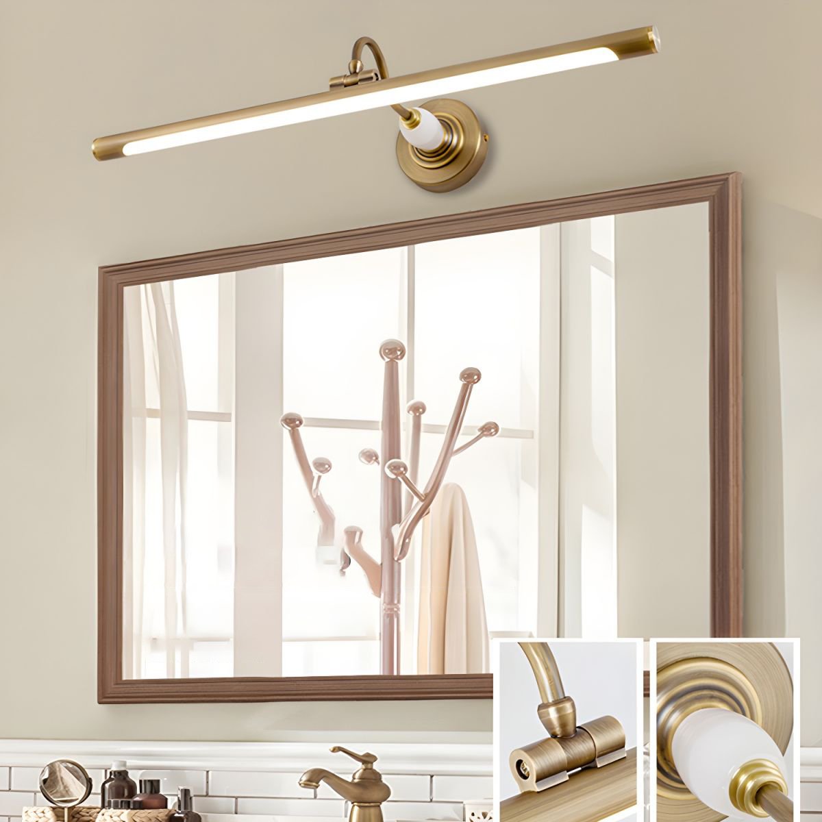 Archer Art | Linear Wall Lamp with Elegant Design and LED Lighting | Ideal for Illuminating Artwork