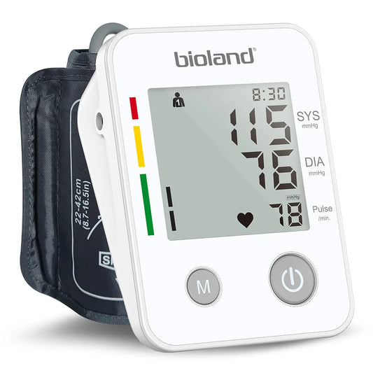 Bioland Tlakoměr 2005, automatický digitální tenziometr na paži, sada pro měření krevního tlaku 2005-1