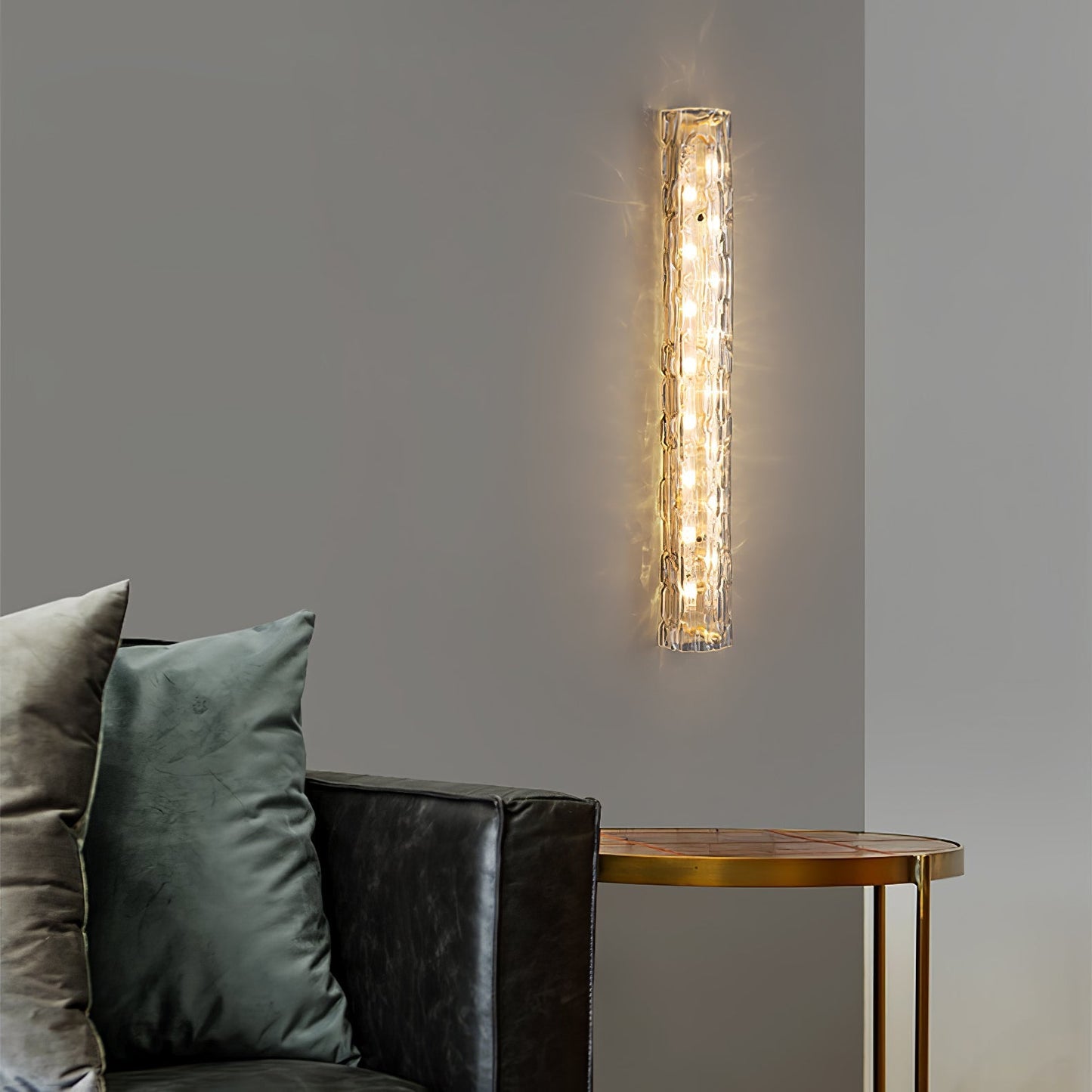 Calima Modern Wall Sconce Light with Glass Shade - Elegant Wall Lamp for Timeless Interior Decor