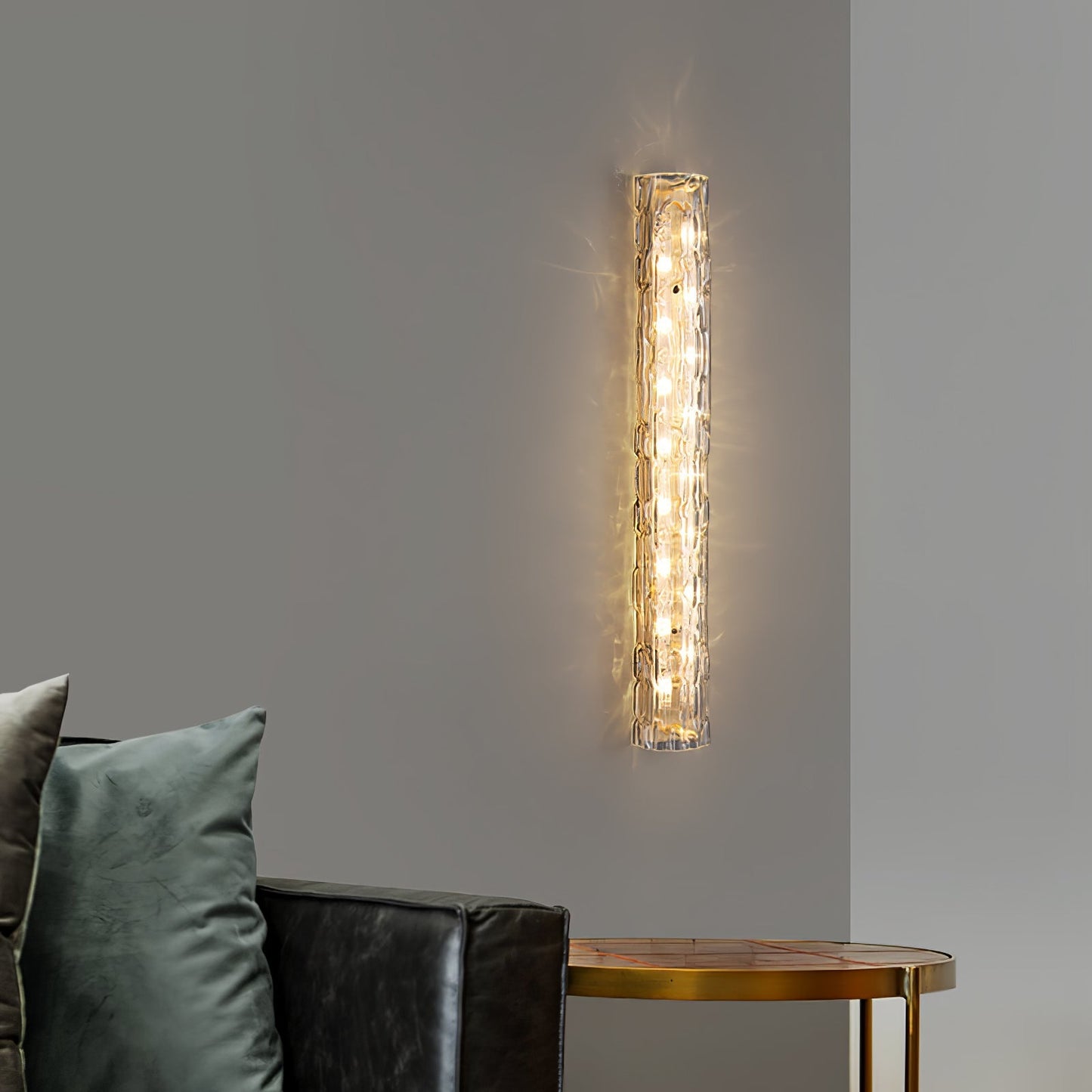 Calima Modern Wall Sconce Light with Glass Shade - Elegant Wall Lamp for Timeless Interior Decor