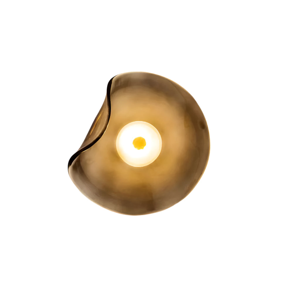 Cemaro | Wall lamp with organic glass shade | Warm white LED lighting for a modern interior