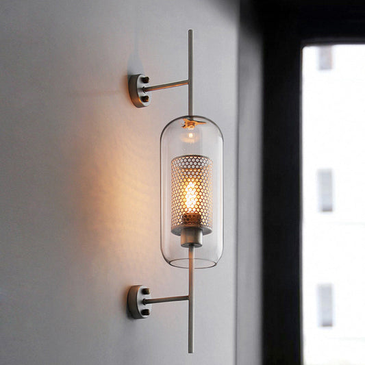 Cezena Modern Wall Sconce Lighting - Stylish Wall Lights for Home Decor, LED Sconce Light in Black and White Finish