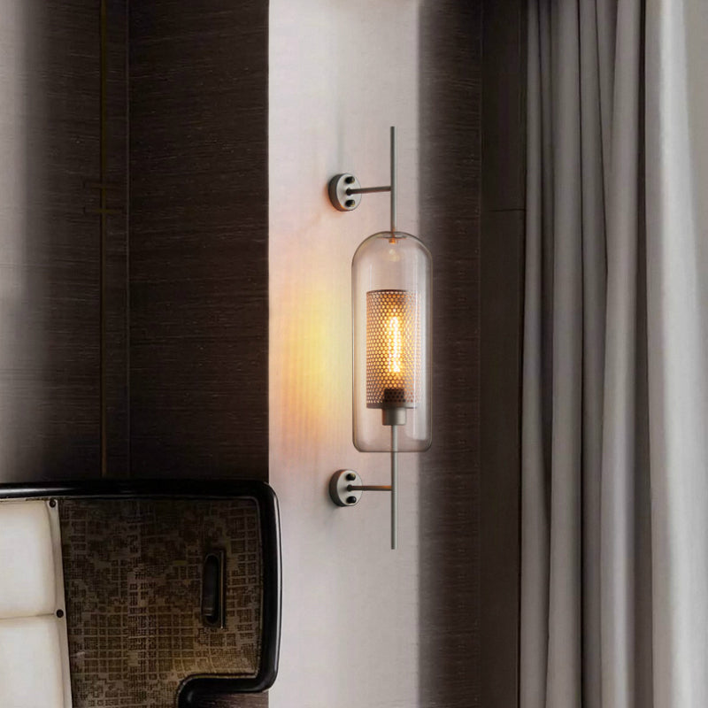 Cezena Modern Wall Sconce Lighting - Stylish Wall Lights for Home Decor, LED Sconce Light in Black and White Finish