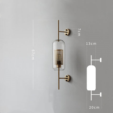 Cezena Modern Wall Sconce Lighting - Stylish Wall Lights for Home Decor, LED Sconce Light in Black and White Finish