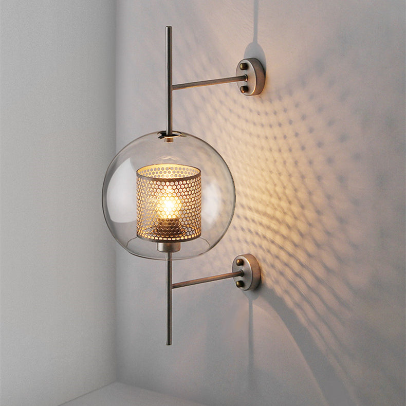Cezena Modern Wall Sconce Lighting - Stylish Wall Lights for Home Decor, LED Sconce Light in Black and White Finish