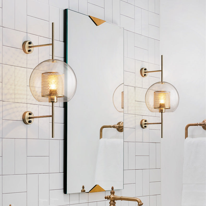 Cezena Modern Wall Sconce Lighting - Stylish Wall Lights for Home Decor, LED Sconce Light in Black and White Finish