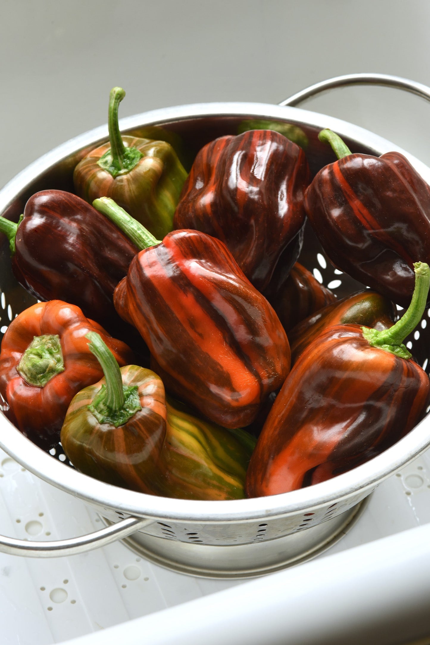 Crispy Candy Cherry Peppers – Unique Striped Mini Snack Delight for Flavorful Dishes 0