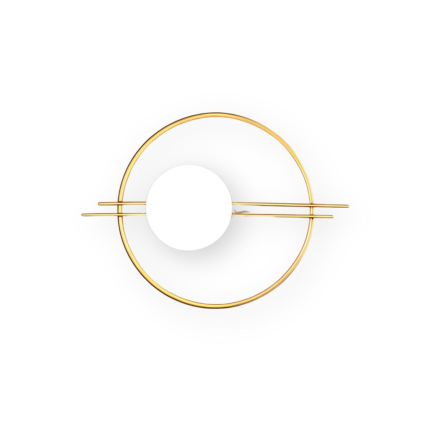 Modern Glass Wall Lamp with LED Lighting and Thin Frame - Elegant Wall Sconce for Stylish Interiors