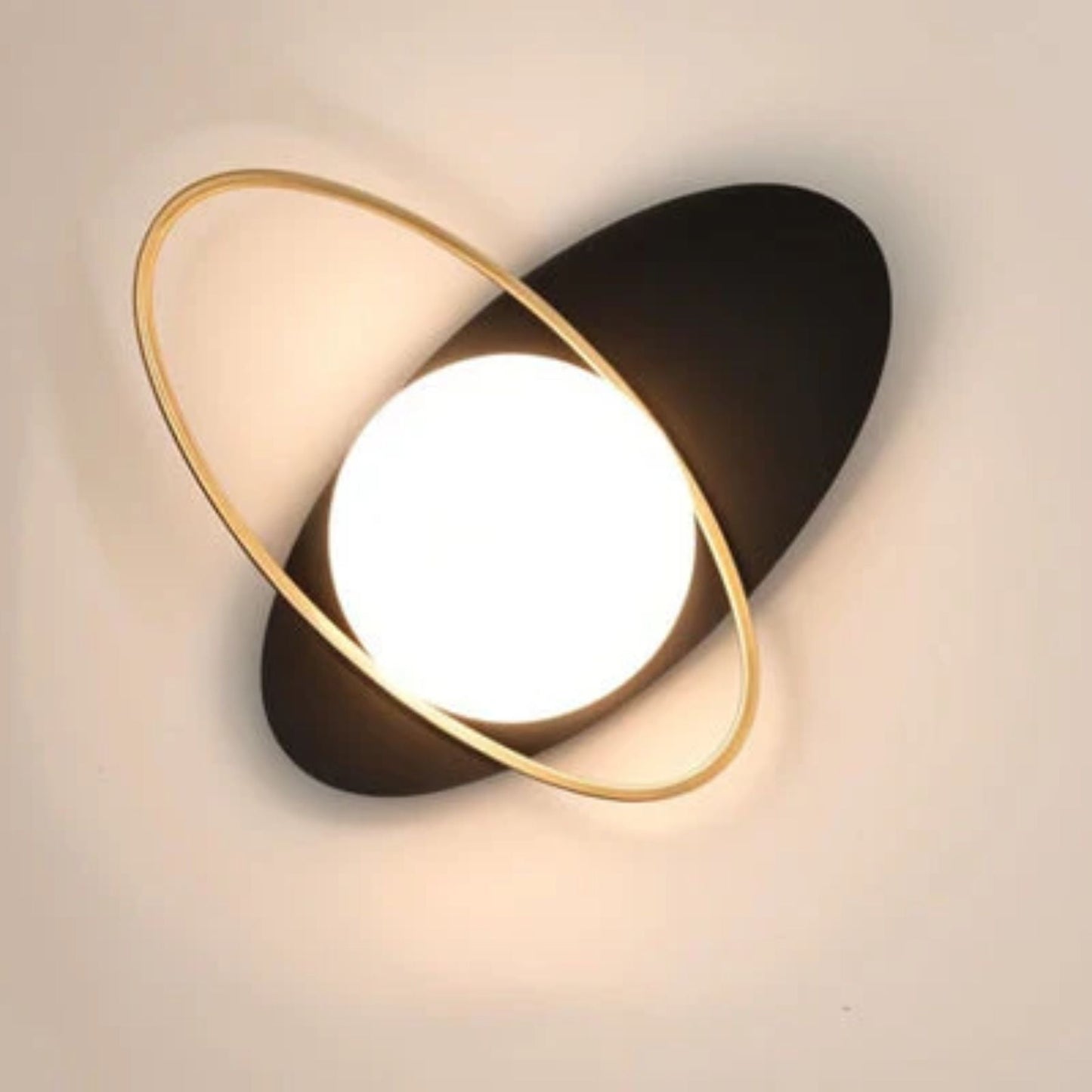 Modern Glass Wall Lamp with LED Lighting and Thin Frame - Elegant Wall Sconce for Stylish Interiors