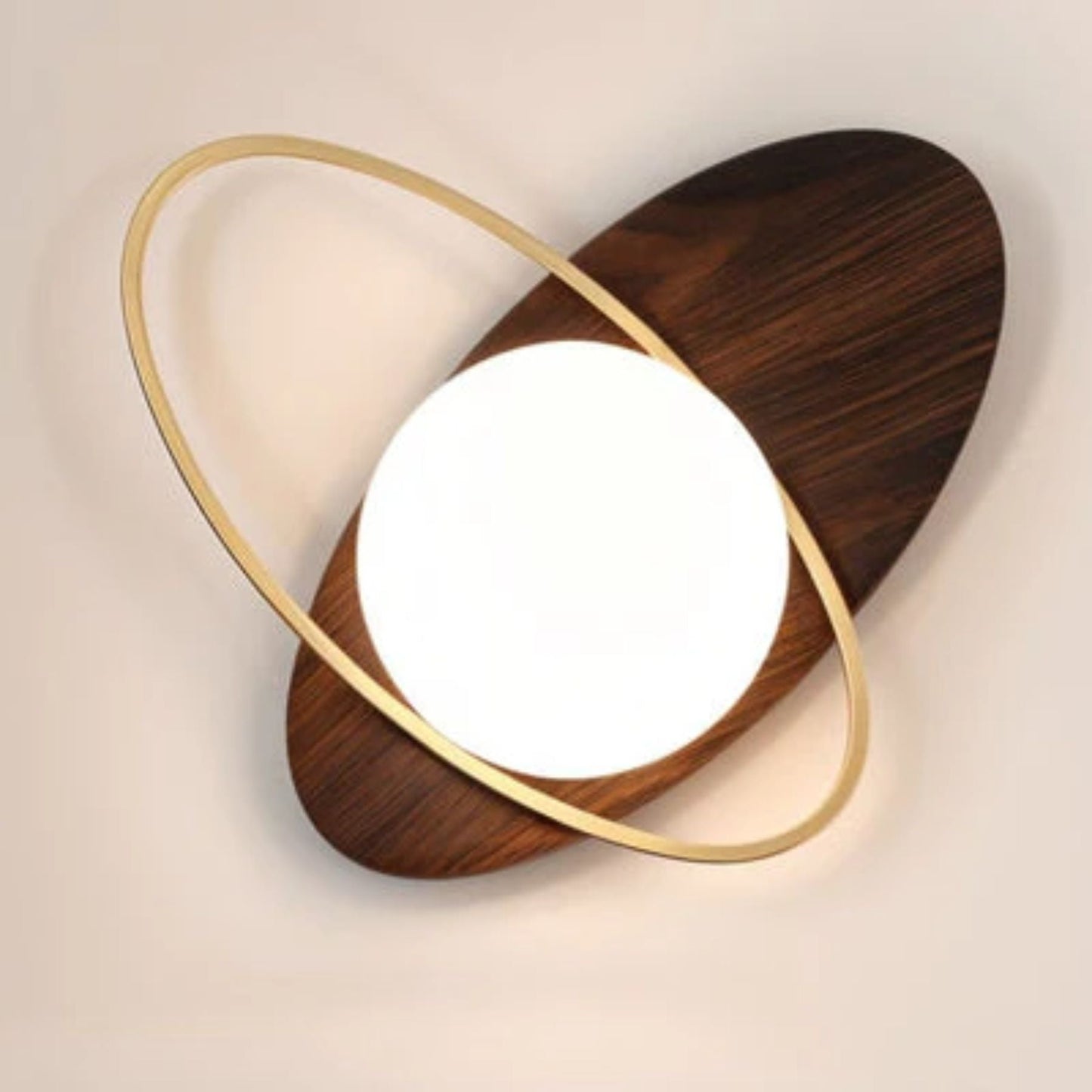 Modern Glass Wall Lamp with LED Lighting and Thin Frame - Elegant Wall Sconce for Stylish Interiors