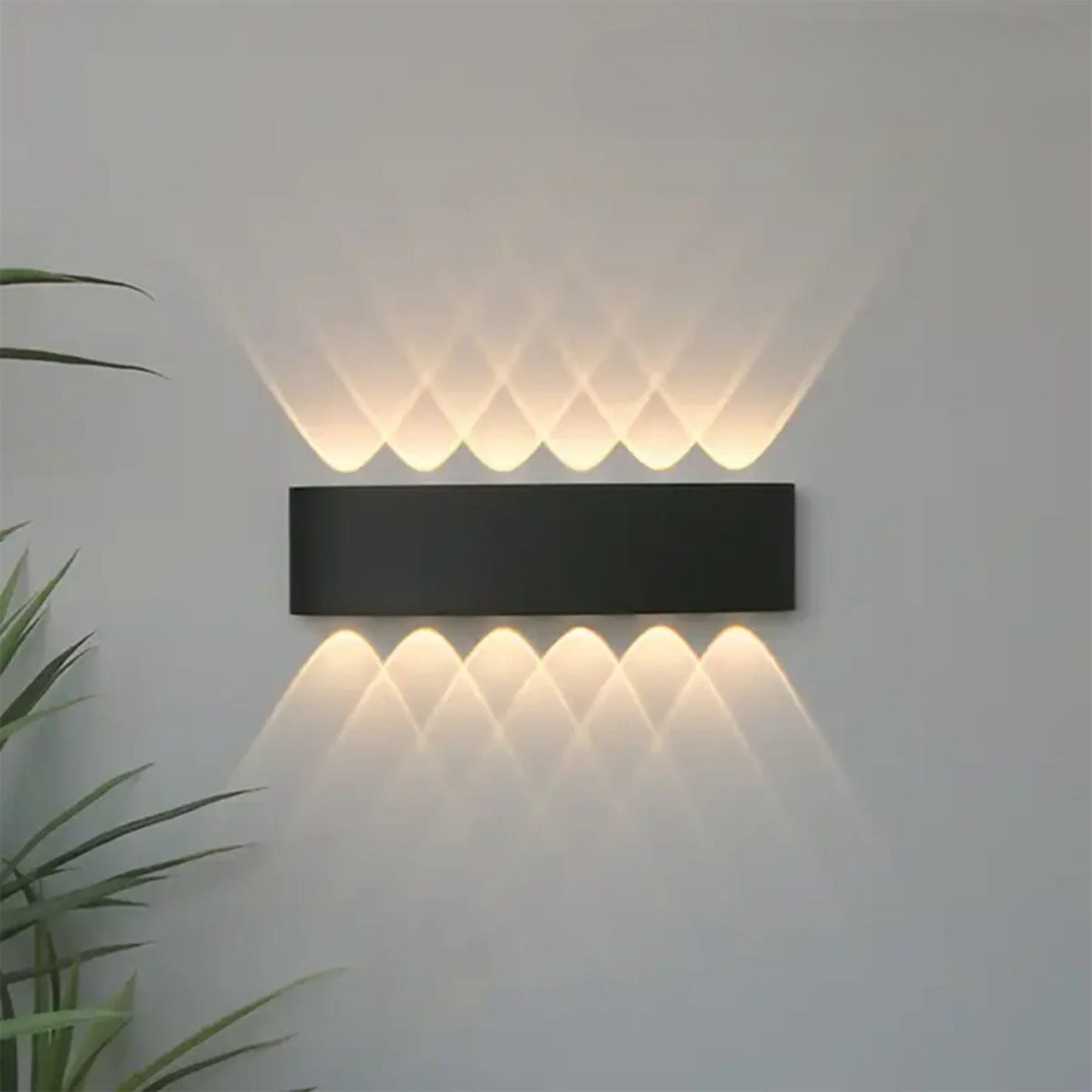 Domesi | LED Wall Lamp with Modern Design and IP65 Resistance | Stylish Lighting for Interior and Exterior