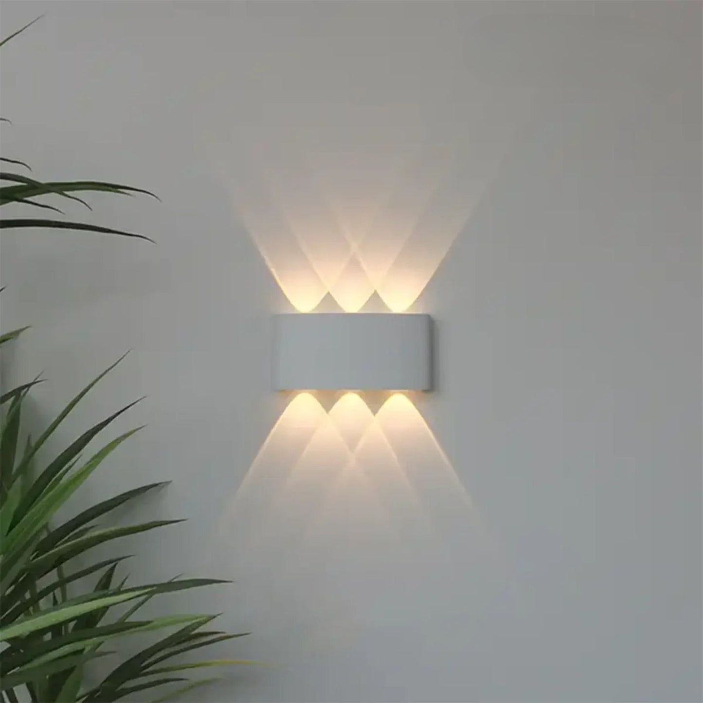 Domesi | LED Wall Lamp with Modern Design and IP65 Resistance | Stylish Lighting for Interior and Exterior