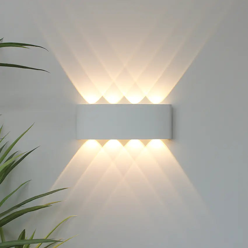 Domesi | LED Wall Lamp with Modern Design and IP65 Resistance | Stylish Lighting for Interior and Exterior