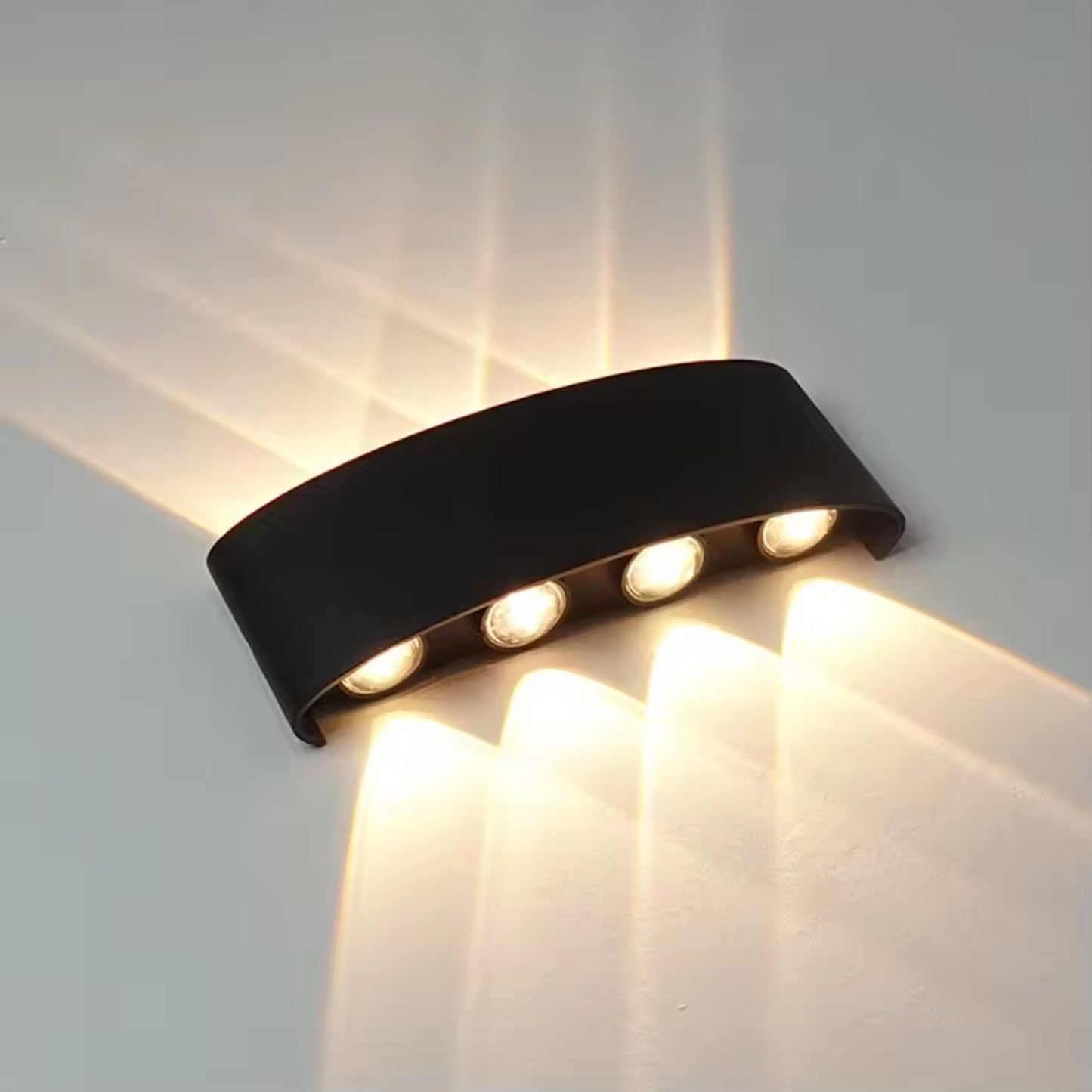 Domesi | LED Wall Lamp with Modern Design and IP65 Resistance | Stylish Lighting for Interior and Exterior