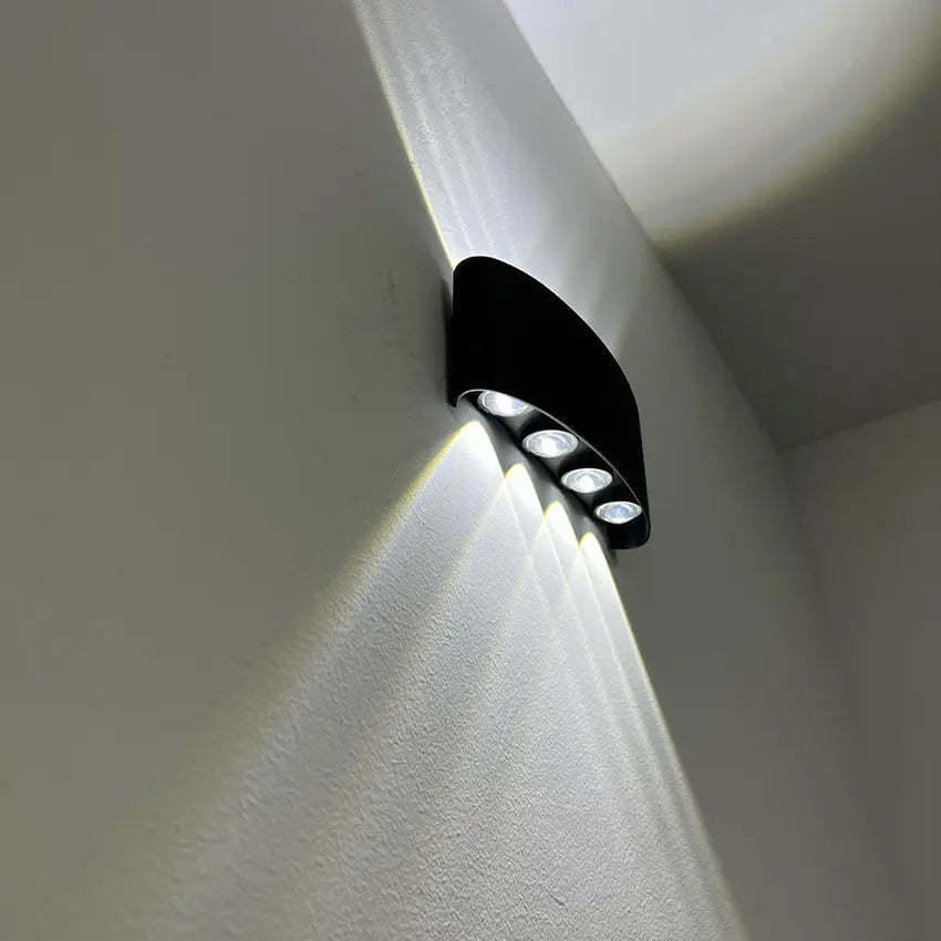 Domesi | LED Wall Lamp with Modern Design and IP65 Resistance | Stylish Lighting for Interior and Exterior