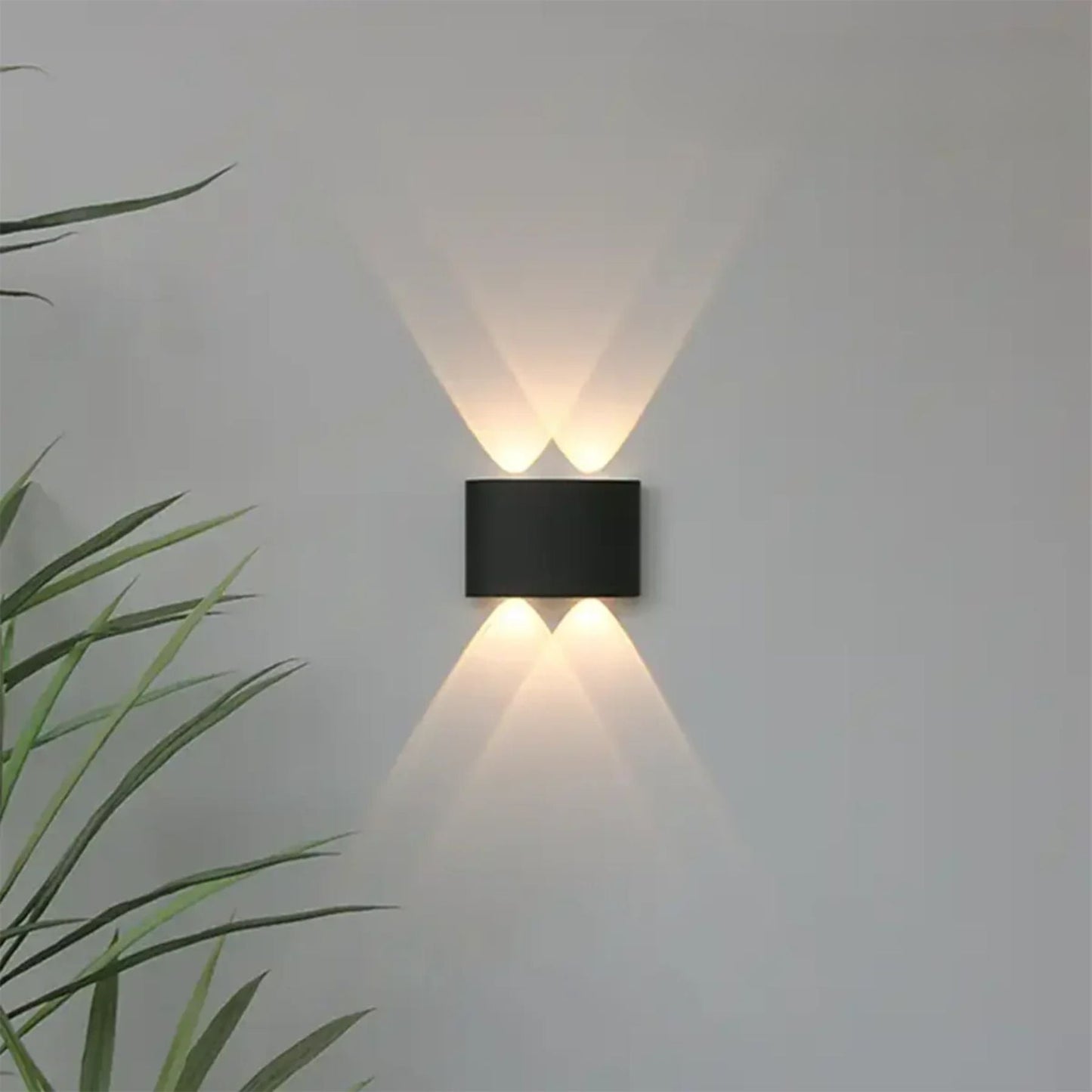 Domesi | LED Wall Lamp with Modern Design and IP65 Resistance | Stylish Lighting for Interior and Exterior