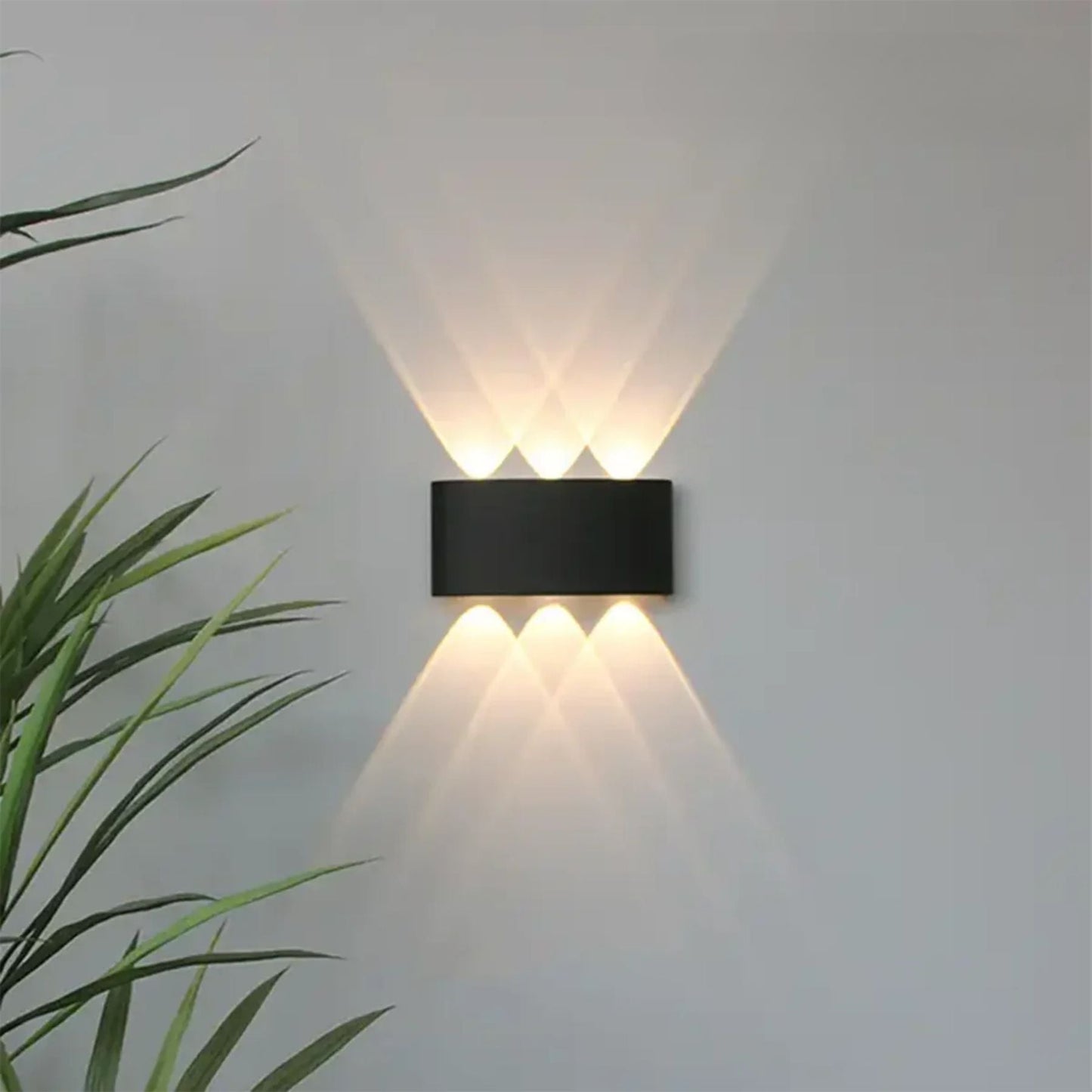 Domesi | LED Wall Lamp with Modern Design and IP65 Resistance | Stylish Lighting for Interior and Exterior