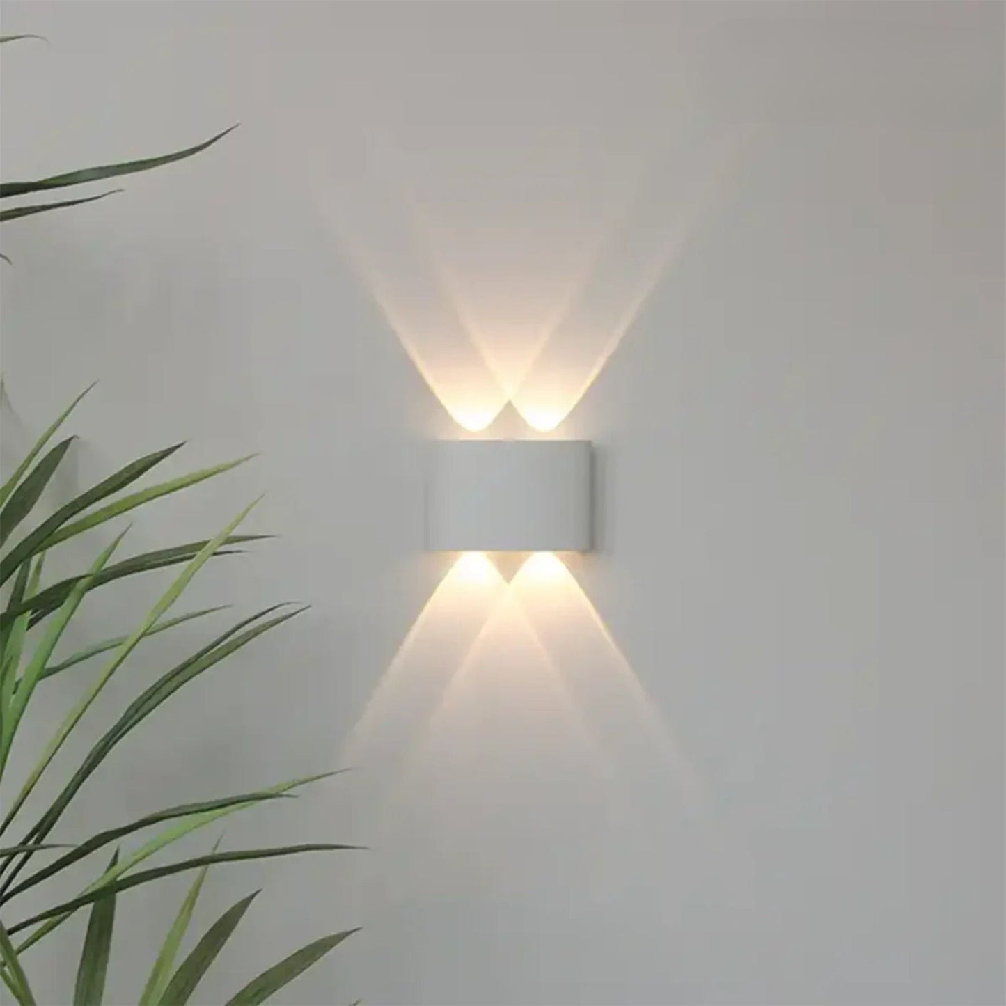 Domesi | LED Wall Lamp with Modern Design and IP65 Resistance | Stylish Lighting for Interior and Exterior