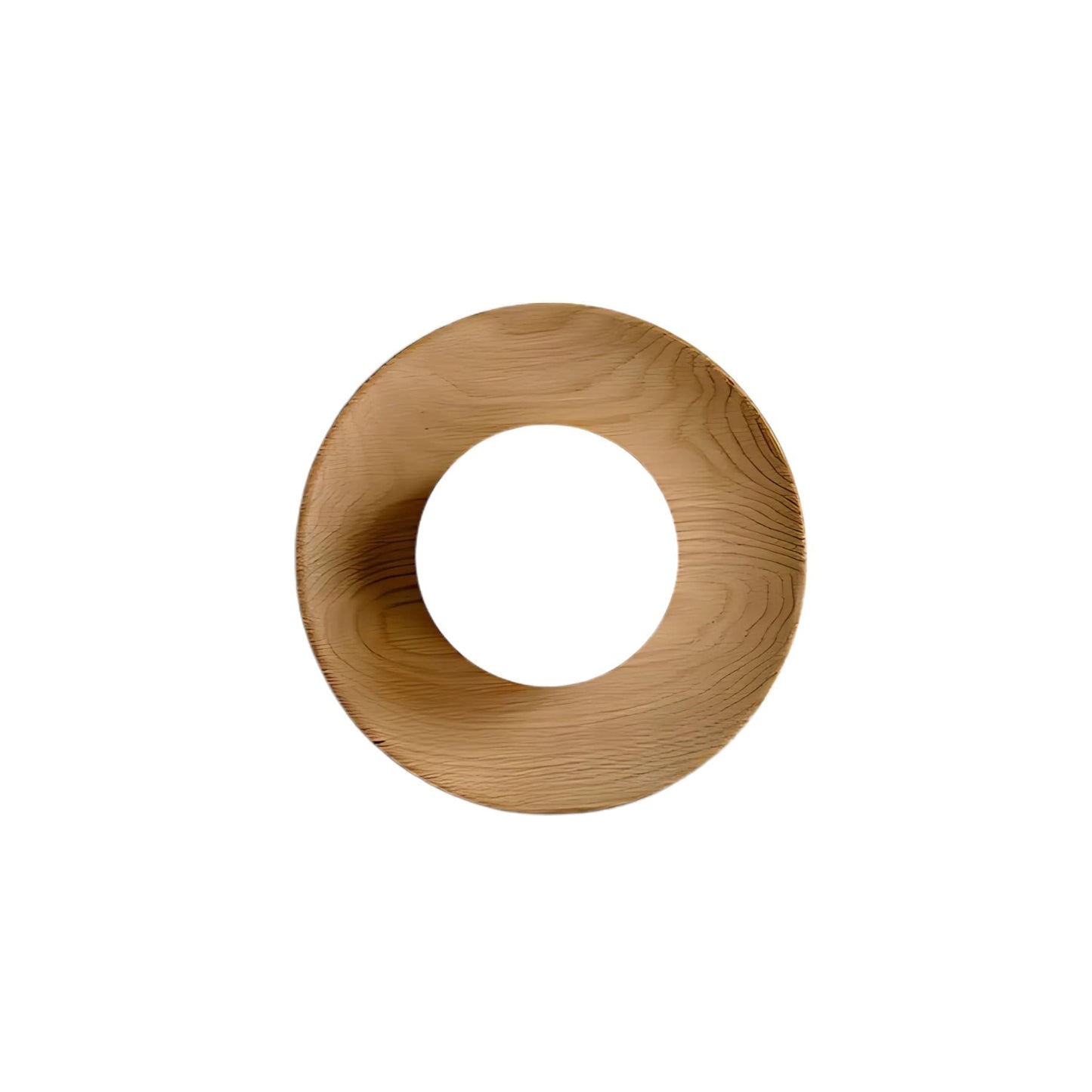 Modern Wooden Wall Sconce Lighting with Frosted Glass Sphere - Stylish Wall Lamp for Minimalist Interiors