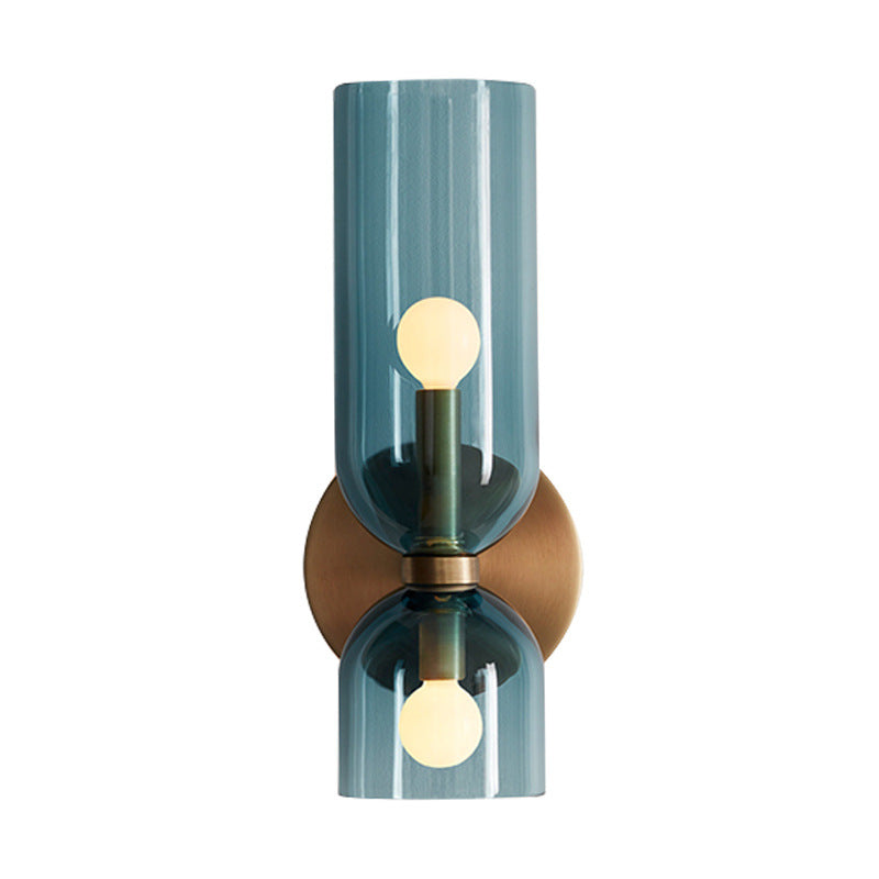 Double Wall Lamp with Glass Shades | Modern Lighting with Elegant Design for a Pleasant Atmosphere