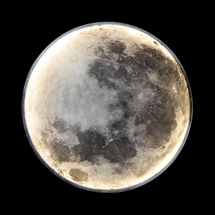 Eclipse Moon LED Wall Sconce Lighting - Soft Light Design for Bedrooms and Living Rooms