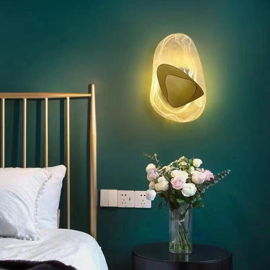Modern Wall Sconce Lighting with Atmospheric LED Design for Bedroom, Living Room, and Hallway