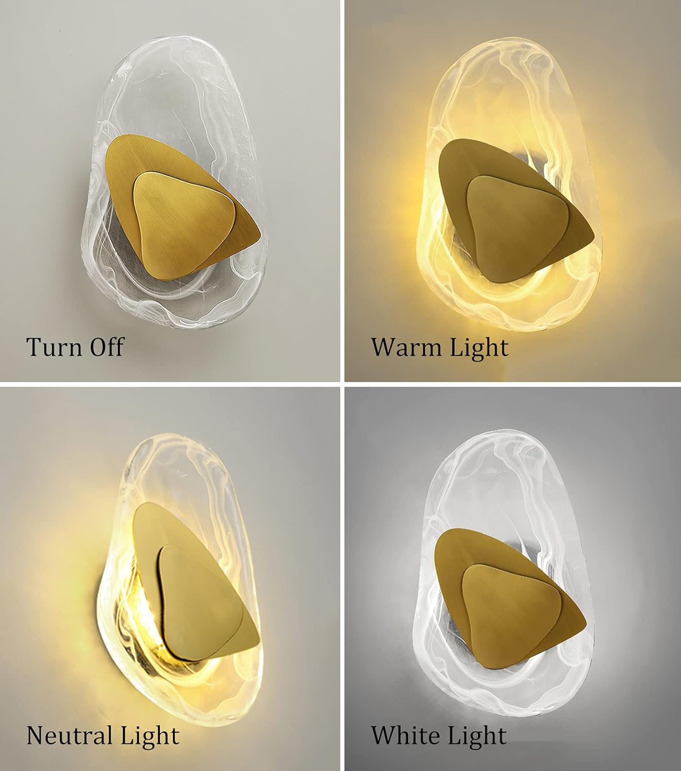 Modern Wall Sconce Lighting with Atmospheric LED Design for Bedroom, Living Room, and Hallway