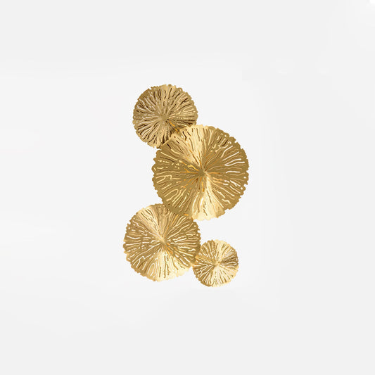 Elegant Lotus Leaf Wall Sconce - Modern Wall Lamp with LED Lighting for Stylish Interiors
