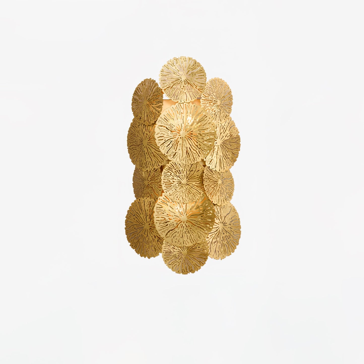 Elegant Lotus Leaf Wall Sconce - Modern Wall Lamp with LED Lighting for Stylish Interiors