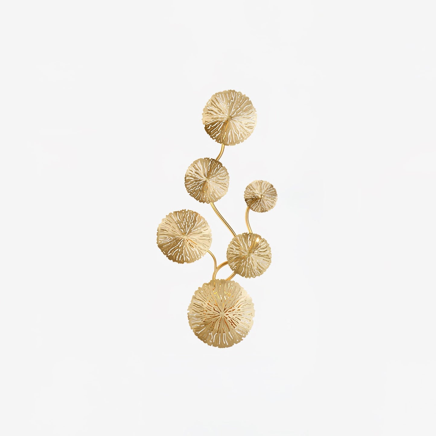Elegant Lotus Leaf Wall Sconce - Modern Wall Lamp with LED Lighting for Stylish Interiors