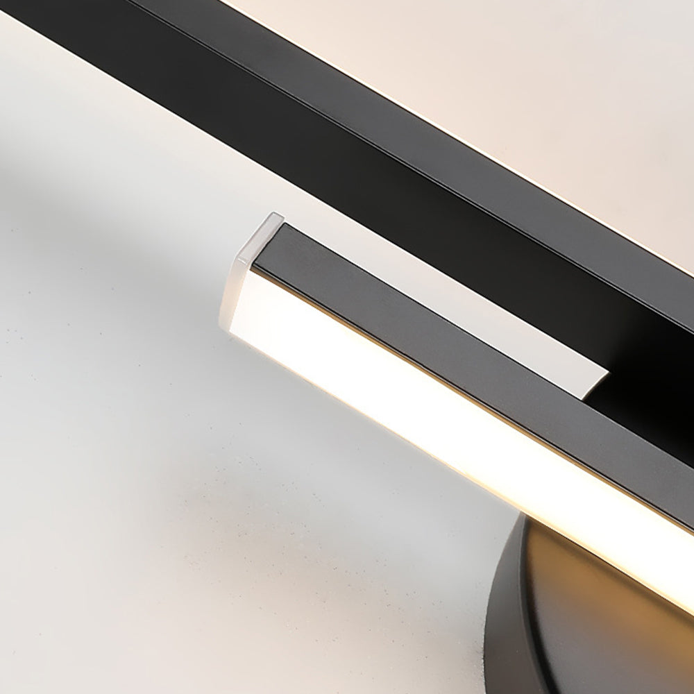 Modern Vertical Wall Sconce Light - Elegant LED Wall Light for Narrow Spaces, Warm Atmosphere, Metal and Acrylic Design
