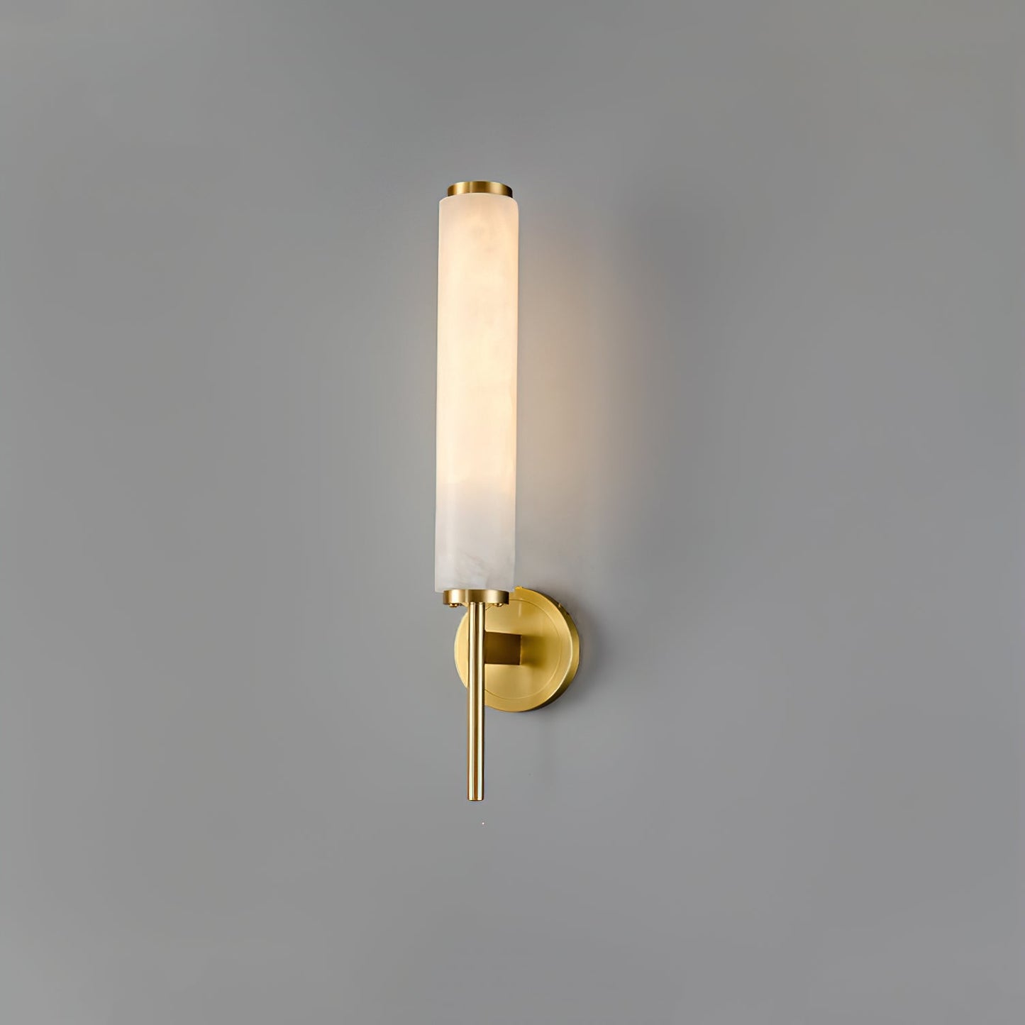 Modern Brass Wall Sconce with Double Tube Lights - Elegant Wall Lamp for Living Room and Bedroom Decor