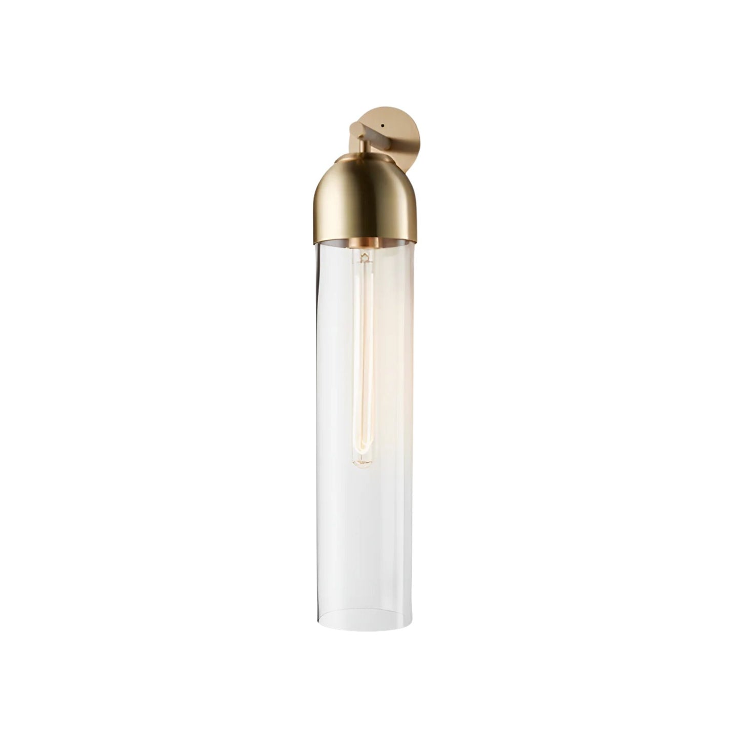 Elegant glass wall lamp Arz with diffused light for modern interiors