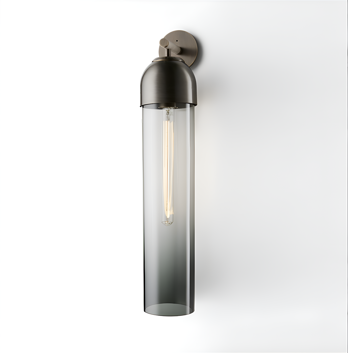 Elegant glass wall lamp Arz with diffused light for modern interiors