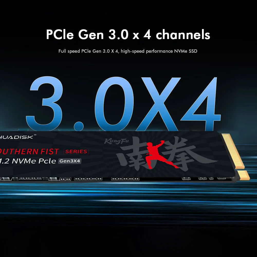 HUADISK SSD NVME M2 PCI Gen3 pevný disk 128 GB 256 GB 512 GB 1 TB interní pevný disk pro notebook a stolní počítač
