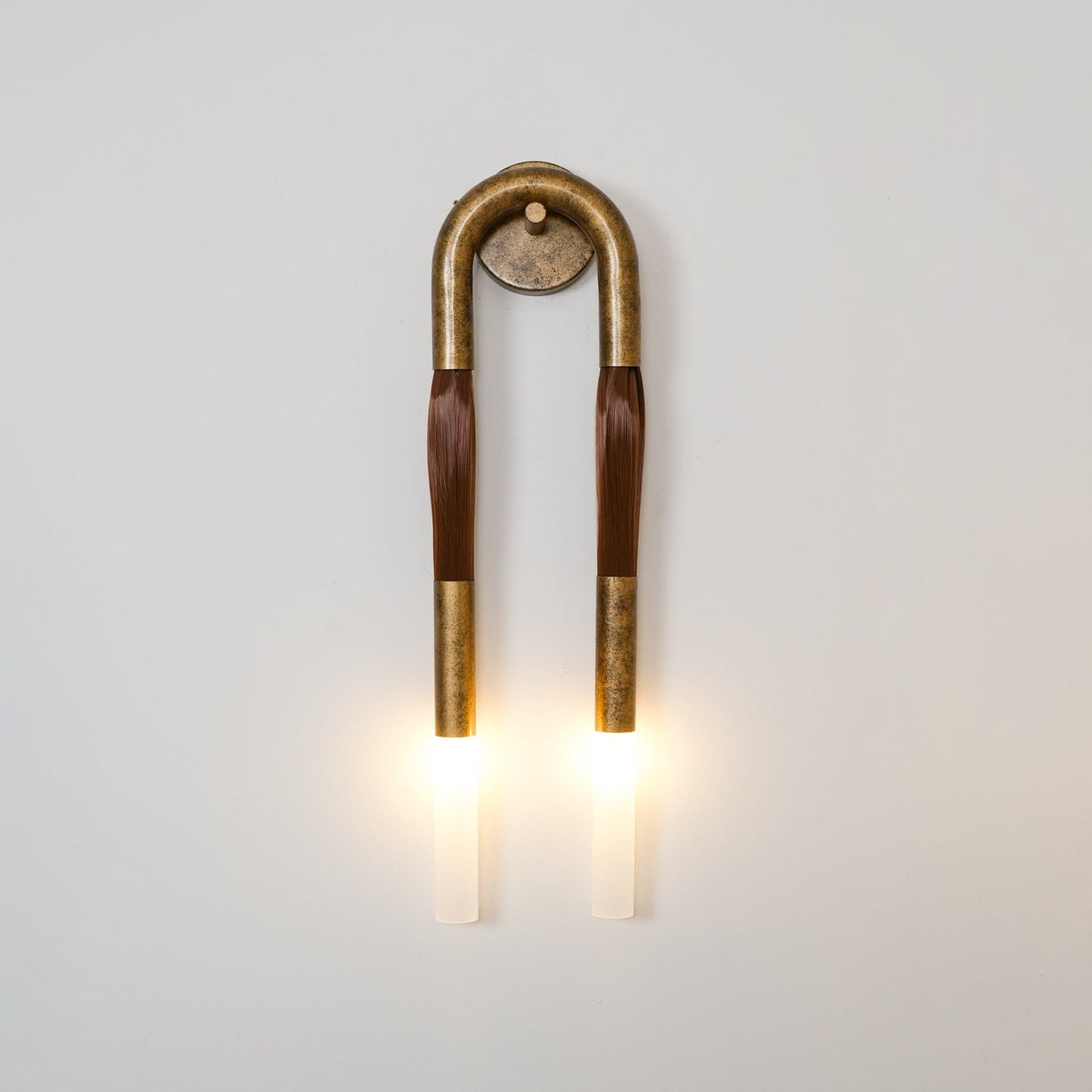 Joalezo Wall Sconce Lighting - Elegant Metal and Glass Wall Lamp for Modern Interiors, Industrial Design, Compatible with LED and Edison Bulbs