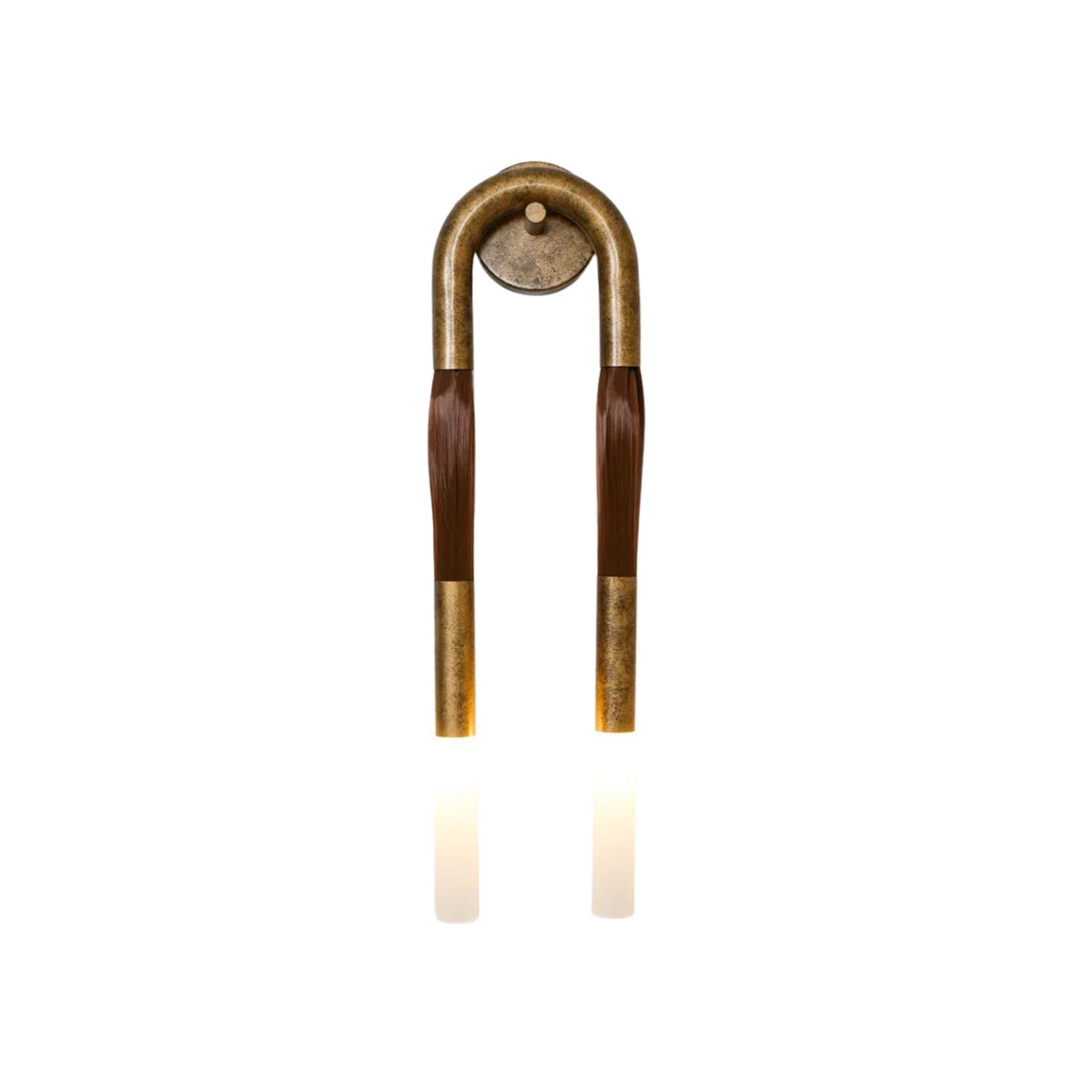 Joalezo Wall Sconce Lighting - Elegant Metal and Glass Wall Lamp for Modern Interiors, Industrial Design, Compatible with LED and Edison Bulbs