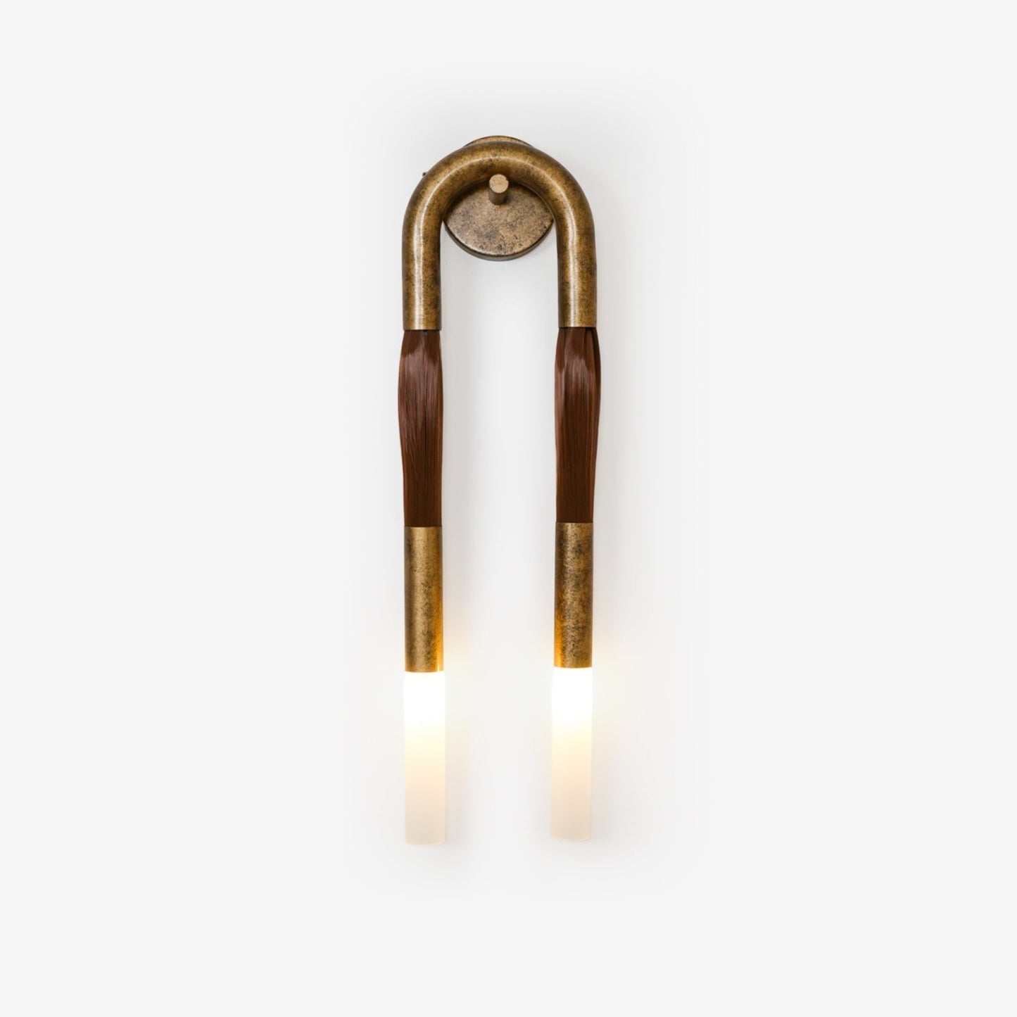 Joalezo Wall Sconce Lighting - Elegant Metal and Glass Wall Lamp for Modern Interiors, Industrial Design, Compatible with LED and Edison Bulbs