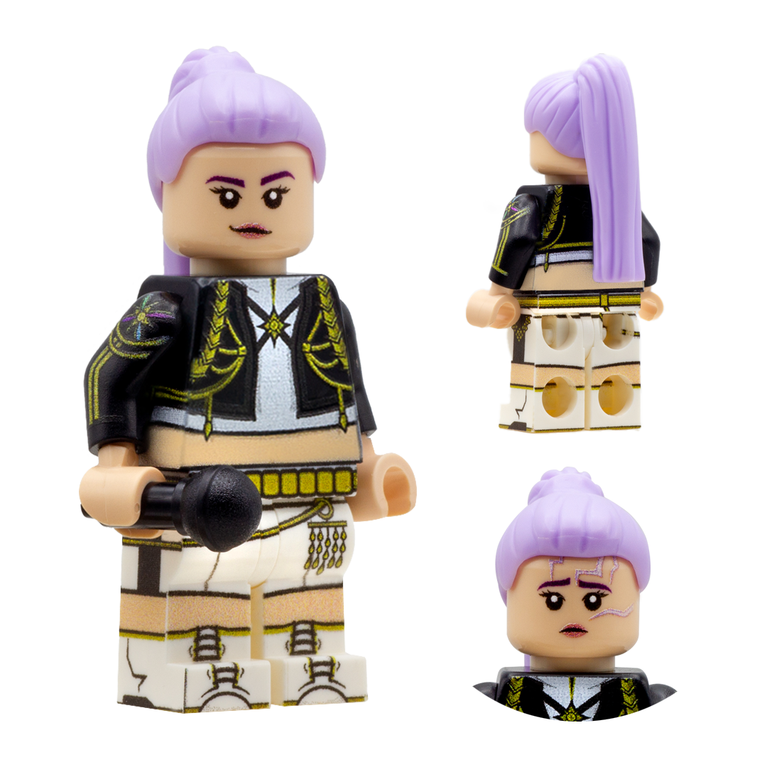 K-Block Hunters Custom LEGO Minifigures - Unique K-Pop Inspired Figures for Collectors and Fans