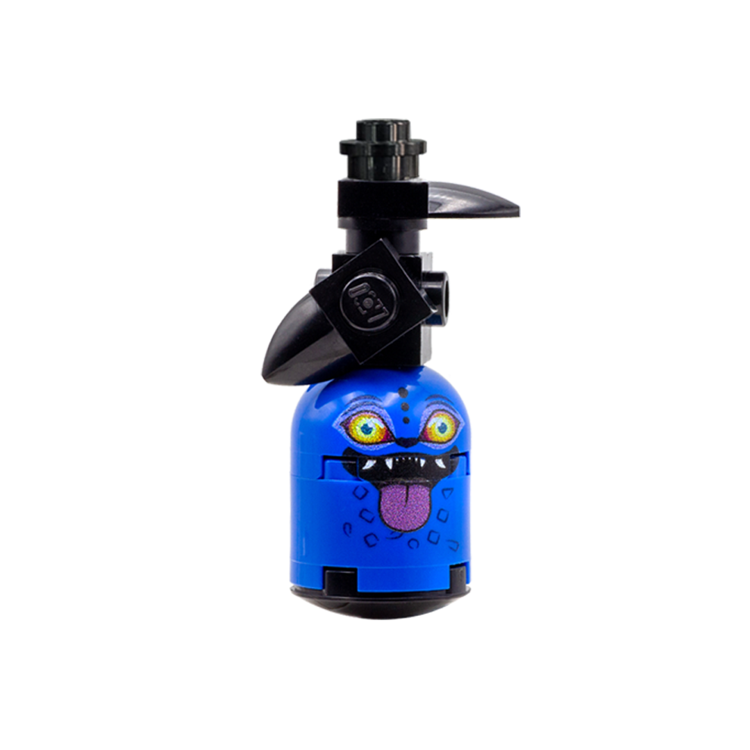 K-Block Hunters Custom LEGO Minifigures - Unique K-Pop Inspired LEGO Figures with Microphone and Double-Sided Head
