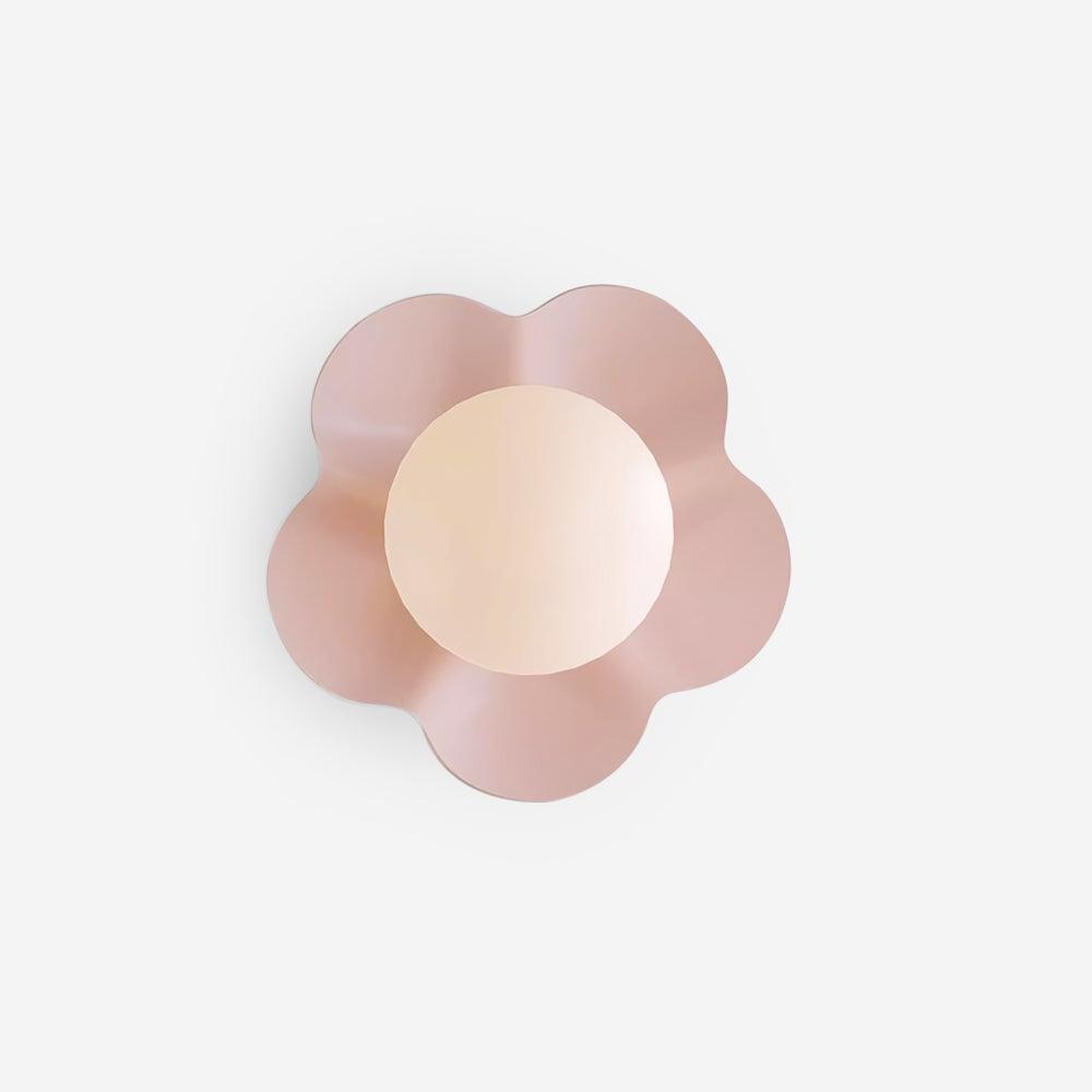Floral Wall Lamp with Mood Lighting for Children's Rooms