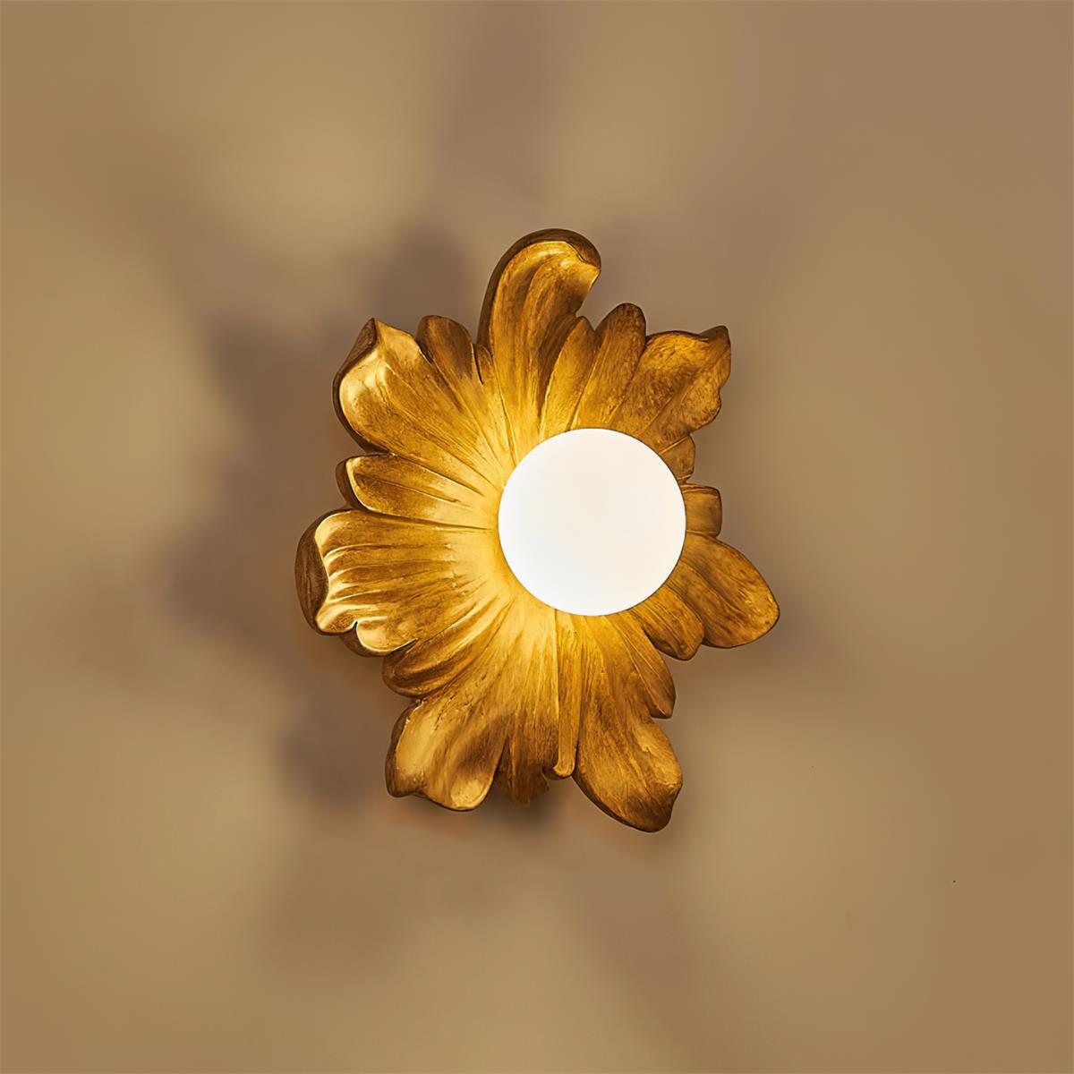 Flower Wall Lamp - Warm Light, Stylish Wall Sconce for Modern Interior Decor