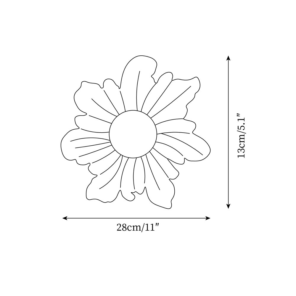 Flower Wall Lamp - Warm Light, Stylish Wall Sconce for Modern Interior Decor